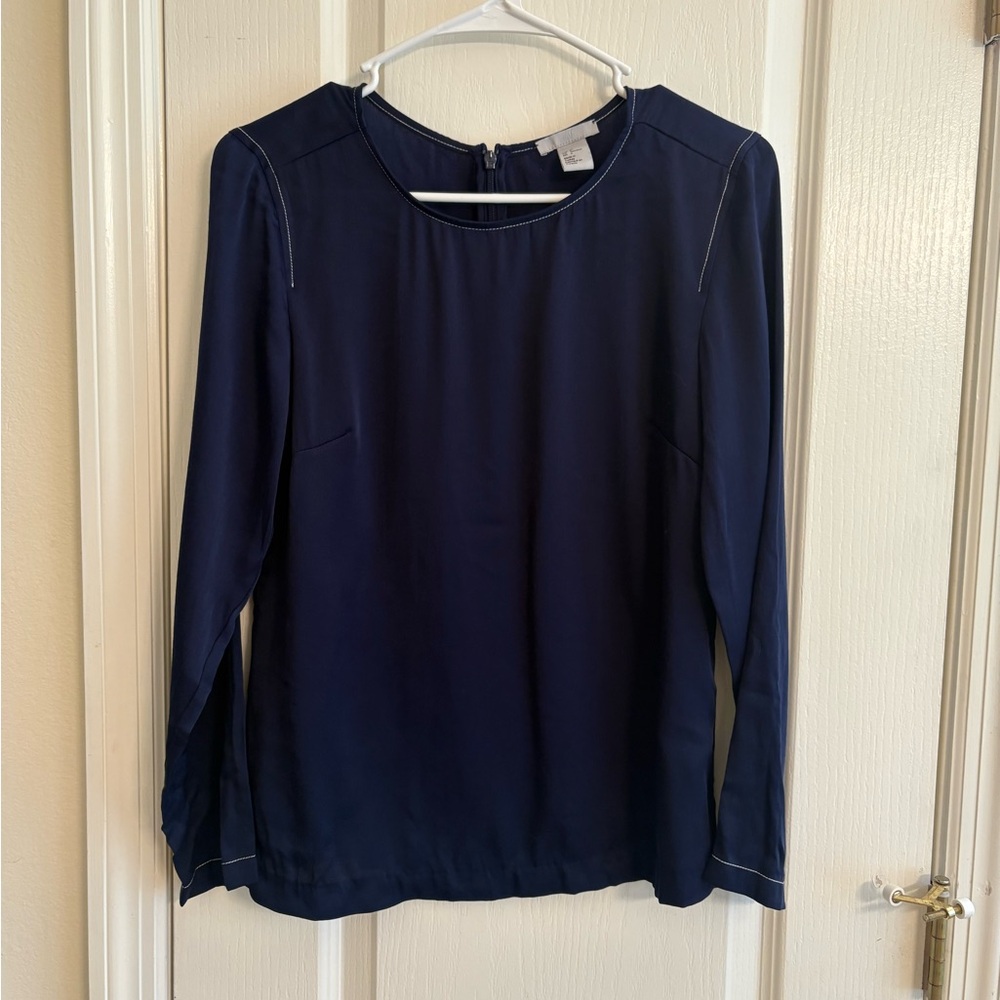 H&M Navy Blue Women's Top